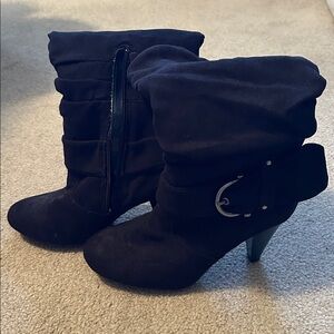 Apt. 9 Black Heeled Boots